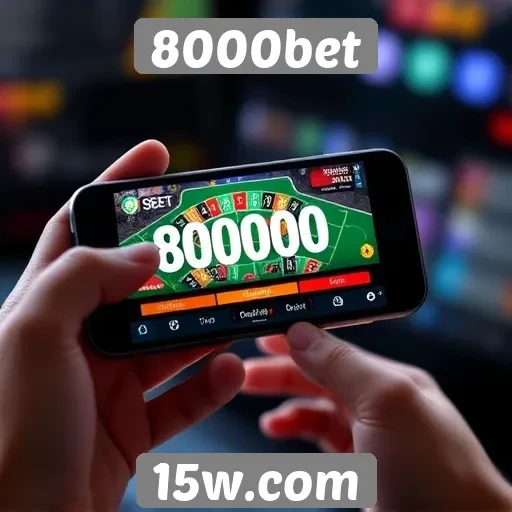 Acessibilidade do site 8000bet em dispositivos móveis
